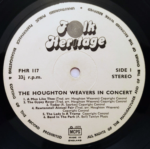 The Houghton Weavers : In Concert (LP)