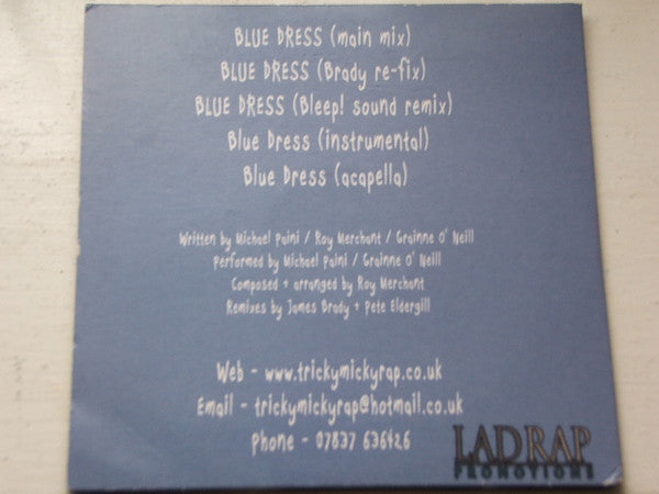 Tricky Micky : Blue Dress (CD, Single)