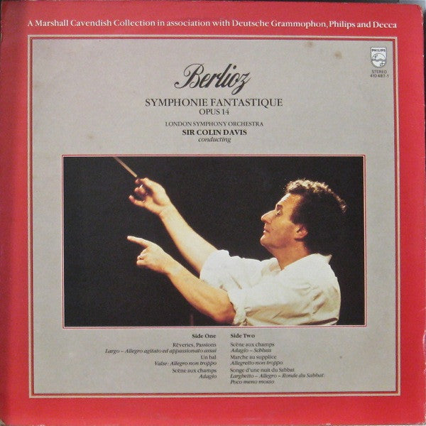 Hector Berlioz, London Symphony Orchestra Conducted By Sir Colin Davis : Symphonie Fantastique Opus 14 (LP, RE)