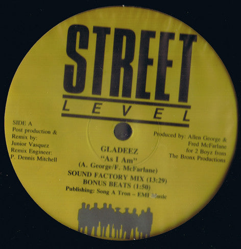 Gladezz : As I Am (12")