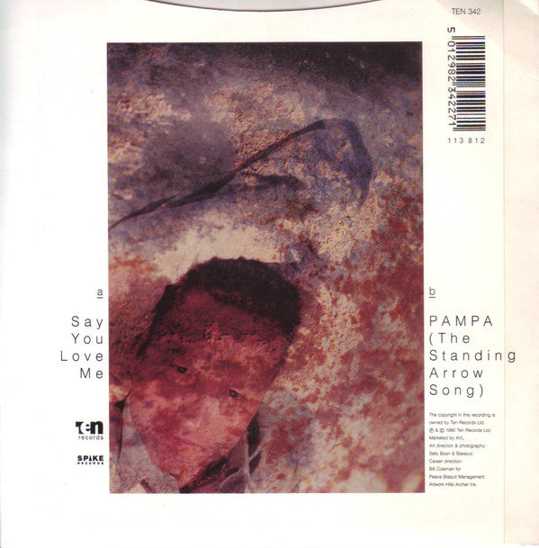Basscut : Say You Love Me (7", Single)