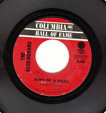 The Buckinghams : Kind Of A Drag / Back In Love Again (7", RE)