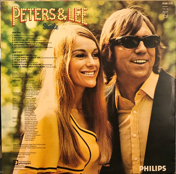 Peters & Lee : Smile (LP, Album)