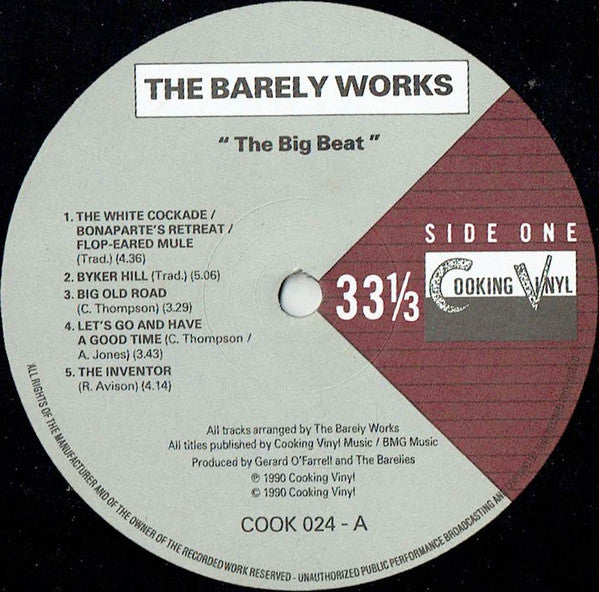 The Barely Works : The Big Beat (LP, Album)