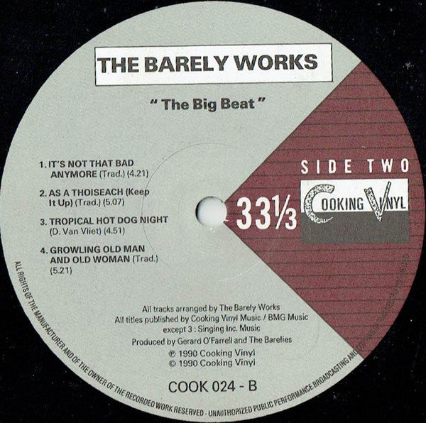 The Barely Works : The Big Beat (LP, Album)