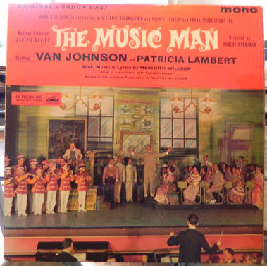 Meredith Willson, "The Music Man" Original London Cast : The Music Man (LP, Album, Mono)