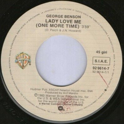 George Benson : Lady Love Me (One More Time) (7")