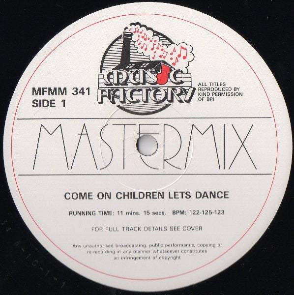 Various : Music Factory Mastermix - Issue No. 34 (2x12")