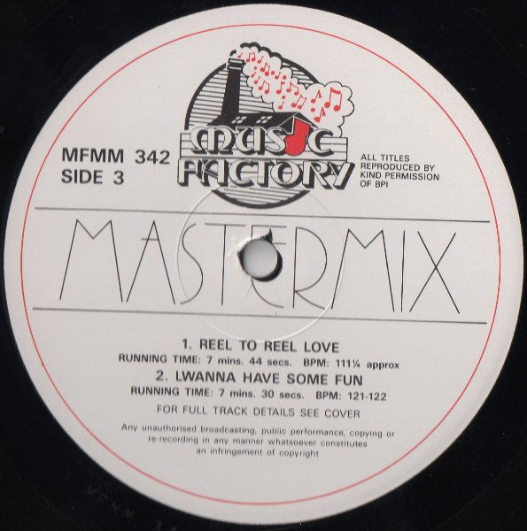 Various : Music Factory Mastermix - Issue No. 34 (2x12")