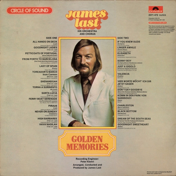 James Last : Golden Memories (LP, Comp)