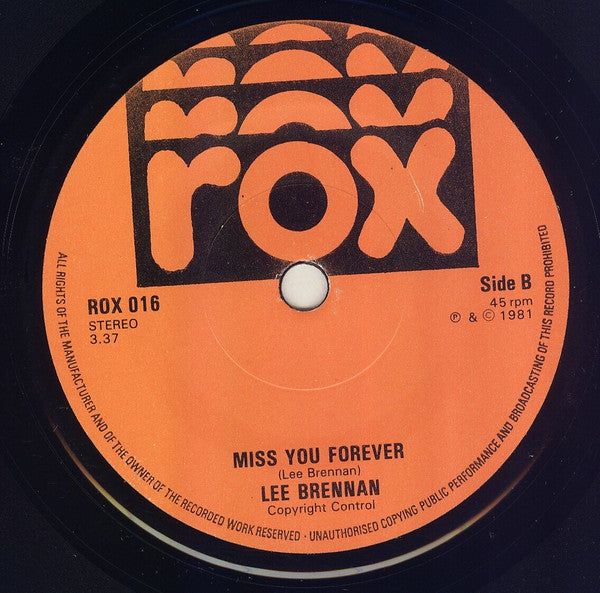 Lee Brennan (2) : Shut Yer Gob (7")
