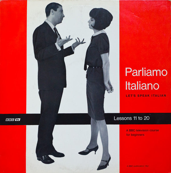 No Artist : Parliamo Italiano - Let's Speak Italian (Lessons 11-20) (LP)