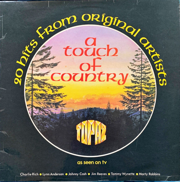 Various : A Touch Of Country - 20 Hits From Original Artists (LP, Comp)