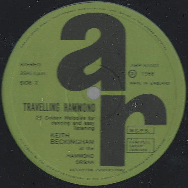 Keith Beckingham : Travelling Hammond  (LP)
