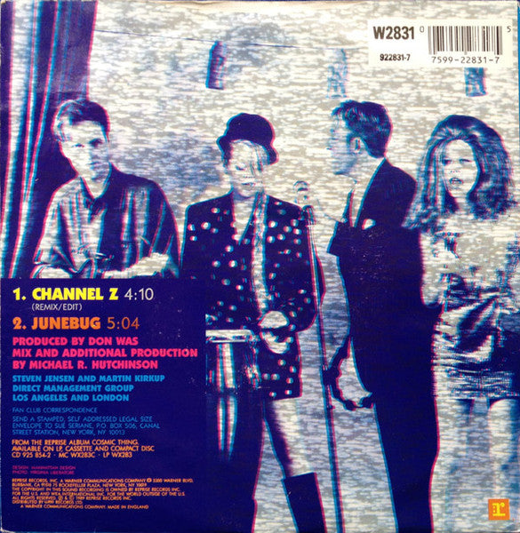 The B-52's : Channel Z (7", Single)