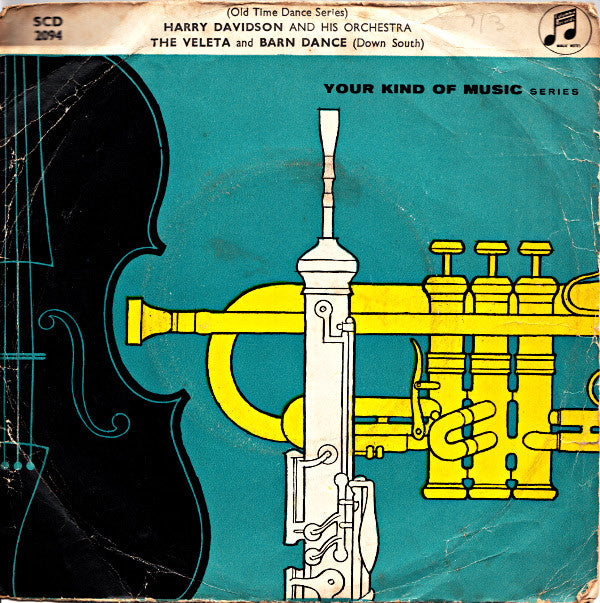 Harry Davidson And His Orchestra : The Veleta And Barn Dance (Down South) (7")