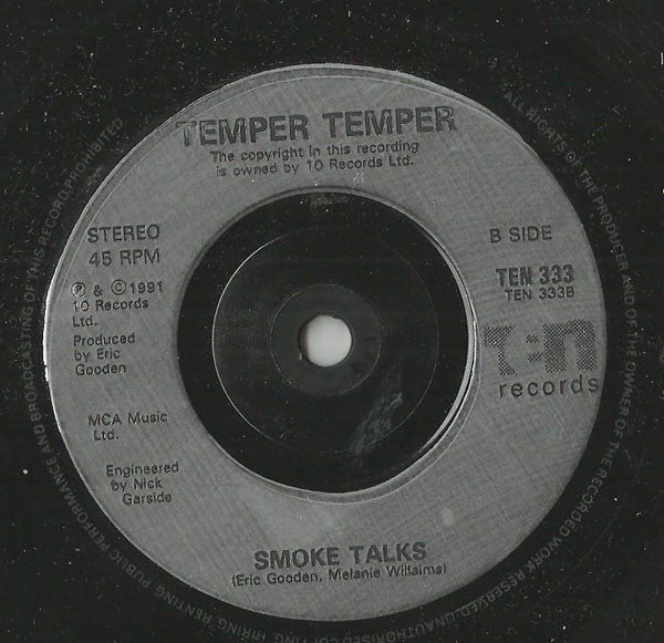 Temper Temper : Talk Much (7", Single)