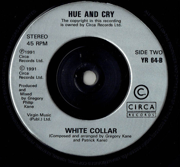 Hue & Cry : My Salt Heart (7", Single)