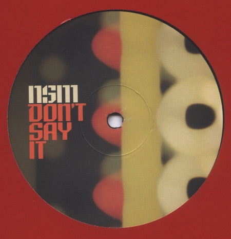 New Sector Movements : Don't Say It (12", Promo)