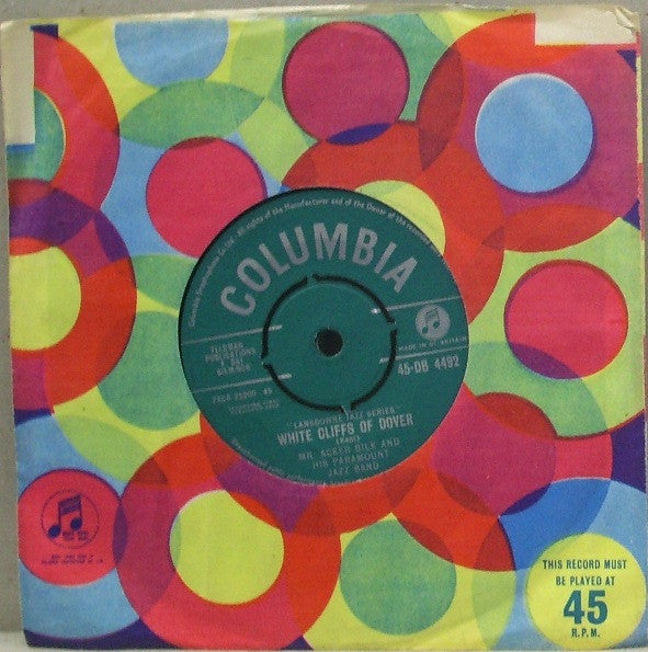 Acker Bilk And His Paramount Jazz Band : White Cliffs Of Dover (7", Single)