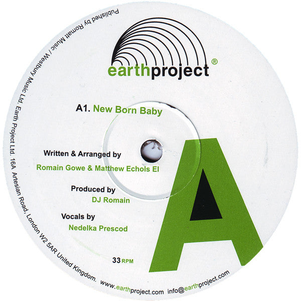 Romatt Featuring Nedelka Prescod : New Born Baby (12")