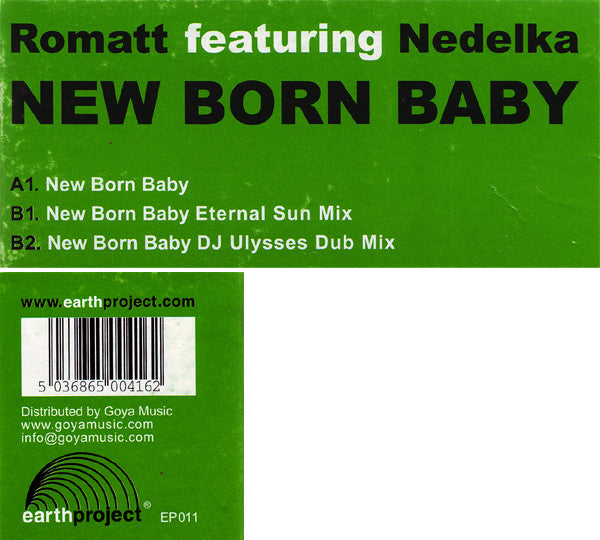 Romatt Featuring Nedelka Prescod : New Born Baby (12")