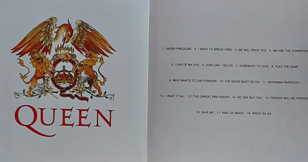 Queen : The Best Of Queen  (CD, Comp, Unofficial)
