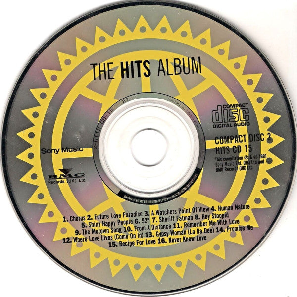 Various : The Hits Album (2xCD, Comp, P/Mixed)