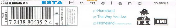 Esta : Homeland (CD, Single)
