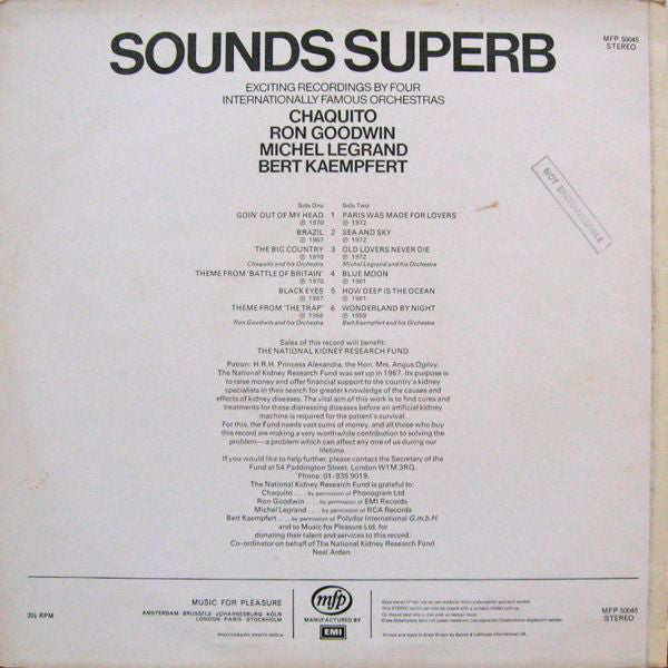 Various : Sounds Superb (LP, Comp)