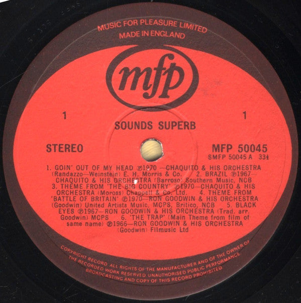 Various : Sounds Superb (LP, Comp)