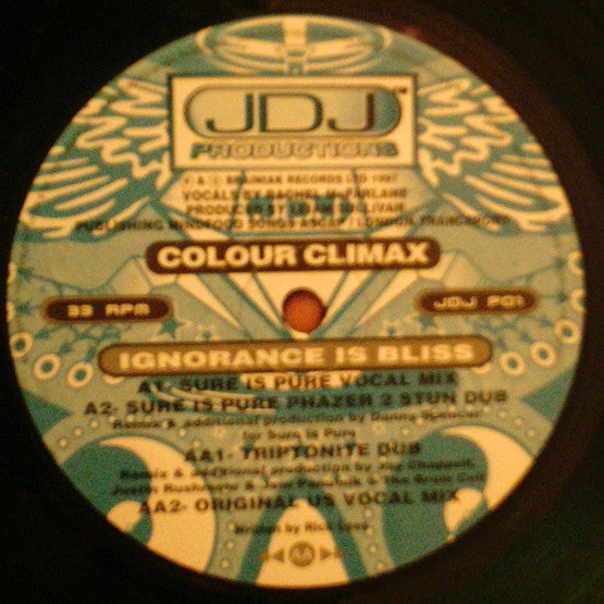 Colour Climax : Ignorance Is Bliss (12")
