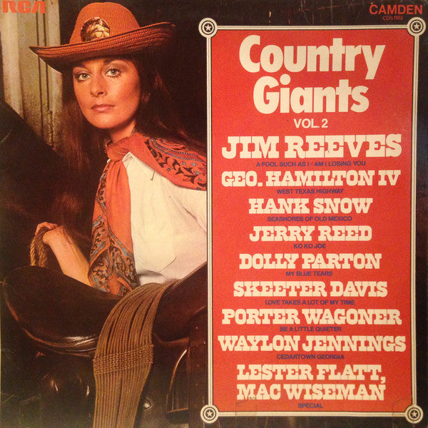 Various : Country Giants Vol. 2 (LP, Comp)
