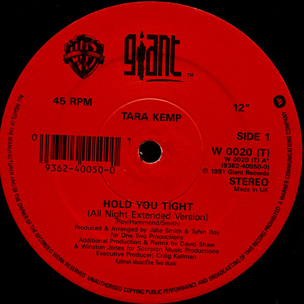 Tara Kemp : Hold You Tight (12")