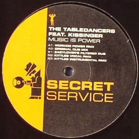 The Tabledancers : Music Is Power (12")