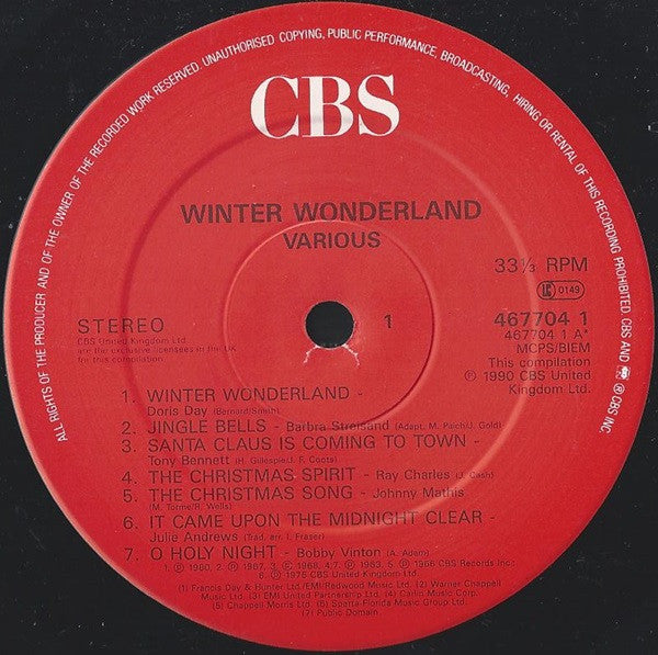 Various : Winter Wonderland (LP, Comp)