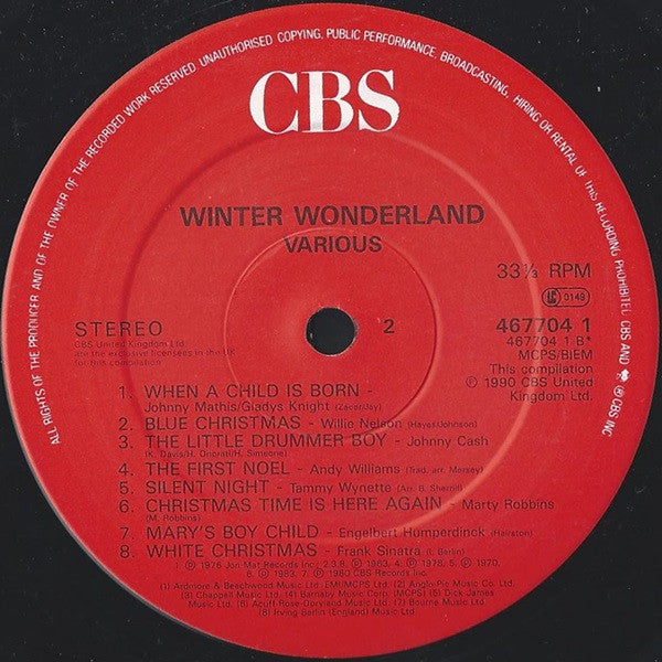 Various : Winter Wonderland (LP, Comp)