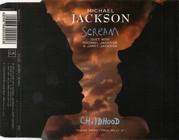 Michael Jackson Duet With Janet Jackson : Scream (CD, Single)