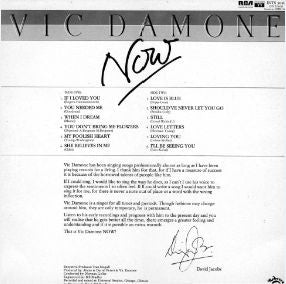 Vic Damone : Now (LP)
