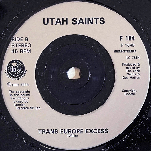 Utah Saints : What Can You Do For Me (7", Single)