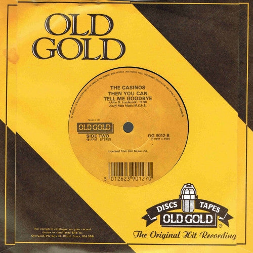 Ketty Lester / The Casinos : Love Letters / Then You Can Tell Me Goodbye (7")