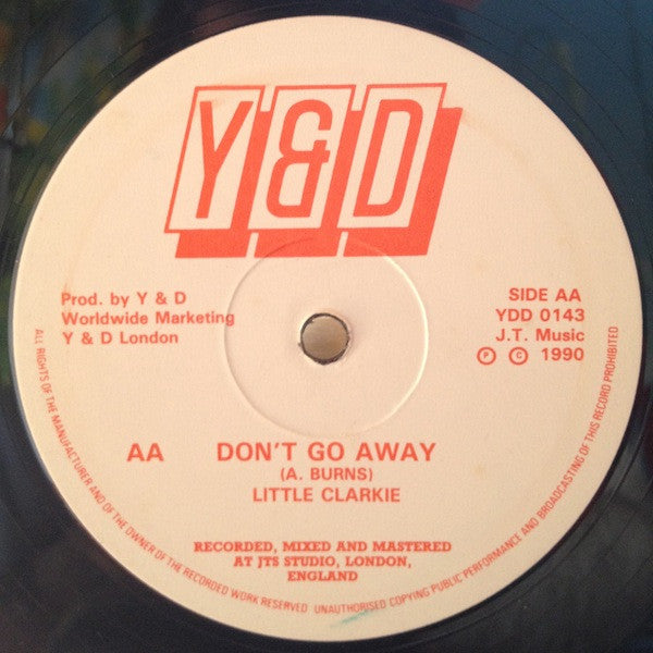 Little Clarkie And The Offbeat Posse : She Big And Ready / Don't Go Away (12")