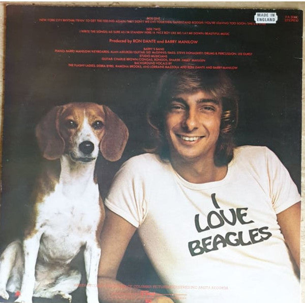 Barry Manilow : Tryin' To Get The Feeling (LP, RE)