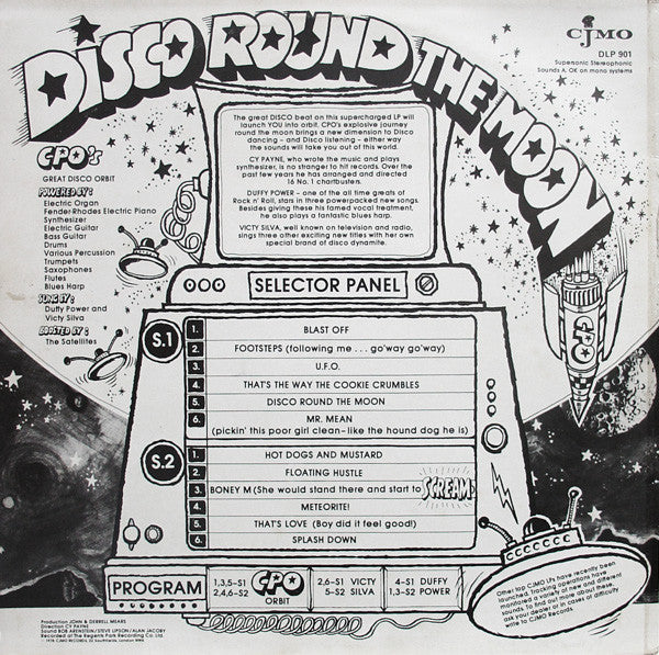 Various : Disco Round The Moon (LP)