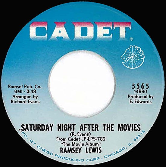 Ramsey Lewis : China Gate / Saturday Night After The Movies (7", Single)