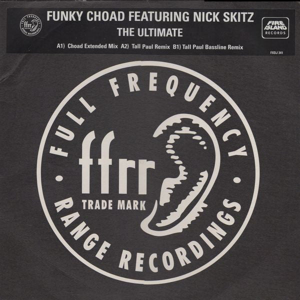 Funky Choad Featuring Nick Skitz : The Ultimate (12", Single, Promo)