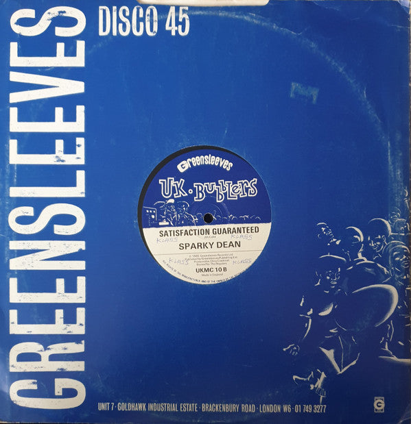 Sparky Dean : Yip Yap Rabbit / Satisfaction Guaranteed (12")