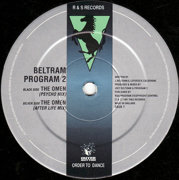 Beltram & Program 2* : The Omen (12")