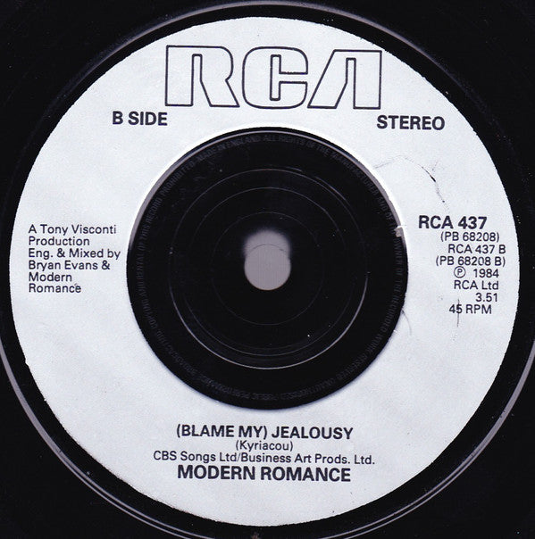 Modern Romance : That's What Friends Are For (7", Single)