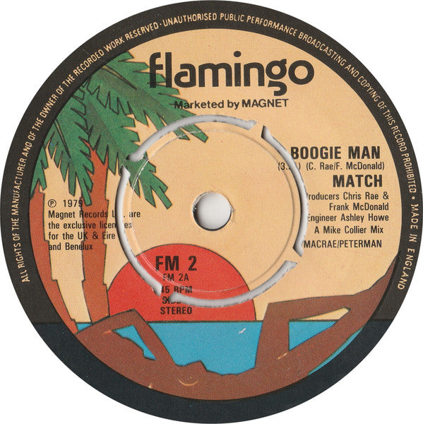 Match : Boogie Man (7", Single, 4-P)